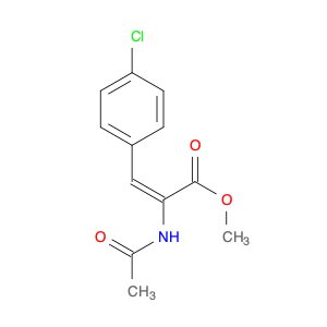 2-Propenoic acid, 2-(acetylamino)-3-(4-chlorophenyl)-, methyl ester, (2Z)-