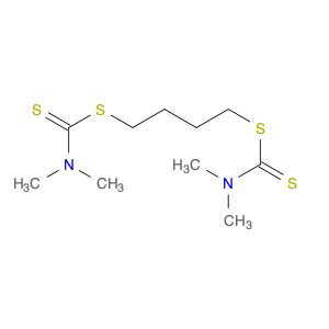 Carbamodithioic acid, dimethyl-, 1,4-butanediyl ester (9CI)