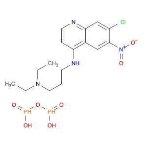 1,3-Propanediamine, N'-(7-chloro-6-nitro-4-quinolinyl)-N,N-diethyl-, phosphate (1:2) (9CI)