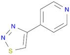 Pyridine, 4-(1,2,3-thiadiazol-4-yl)-