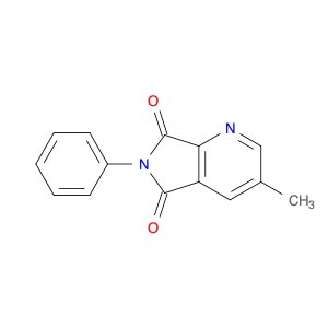5H-Pyrrolo[3,4-b]pyridine-5,7(6H)-dione, 3-methyl-6-phenyl-