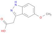 1H-Indazole-3-acetic acid, 5-methoxy-