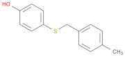 Phenol, 4-[[(4-methylphenyl)methyl]thio]-