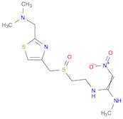 1,1-Ethenediamine, N-[2-[[[2-[(dimethylamino)methyl]-4-thiazolyl]methyl]sulfinyl]ethyl]-N'-methyl-…