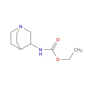 Carbamic acid, 1-azabicyclo[2.2.2]oct-3-yl-, ethyl ester (9CI)