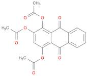 9,10-Anthracenedione, 1,2,4-tris(acetyloxy)-