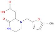 2-Piperazineacetic acid, 1-[(5-methyl-2-furanyl)methyl]-3-oxo-