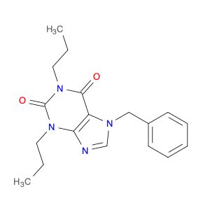 1H-Purine-2,6-dione, 3,7-dihydro-7-(phenylmethyl)-1,3-dipropyl-