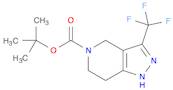 5H-Pyrazolo[4,3-c]pyridine-5-carboxylic acid, 1,4,6,7-tetrahydro-3-(trifluoromethyl)-, 1,1-dimet...