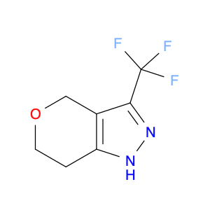 Pyrano[4,3-c]pyrazole, 1,4,6,7-tetrahydro-3-(trifluoromethyl)-