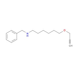 Benzenemethanamine, N-[6-(2-propyn-1-yloxy)hexyl]-