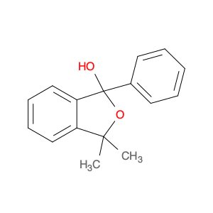 1-Isobenzofuranol, 1,3-dihydro-3,3-dimethyl-1-phenyl-