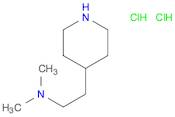 4-Piperidineethanamine, N,N-dimethyl-, hydrochloride (1:2)