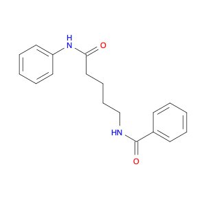 Benzamide, N-[5-oxo-5-(phenylamino)pentyl]-