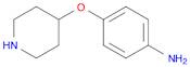 Benzenamine, 4-(4-piperidinyloxy)-