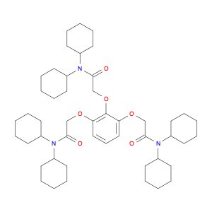 Acetamide, 2,2',2''-[1,2,3-benzenetriyltris(oxy)]tris[N,N-dicyclohexyl- (9CI)