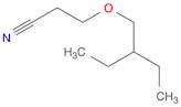 Propanenitrile, 3-(2-ethylbutoxy)-