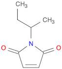 1H-Pyrrole-2,5-dione, 1-(1-methylpropyl)-