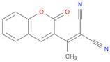 Propanedinitrile, 2-[1-(2-oxo-2H-1-benzopyran-3-yl)ethylidene]-