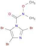 1H-Imidazole-1-carboxamide, 2,4,5-tribromo-N-methoxy-N-methyl-