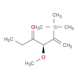 5-Hexen-3-one, 4-methoxy-5-(trimethylsilyl)-, (S)- (9CI)