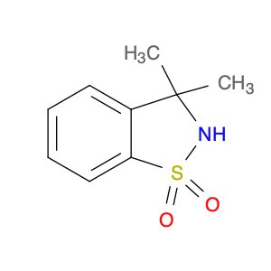 2,3-Dihydro-3,3-dimethyl-1,2-benzisothiazole 1,1-dioxide