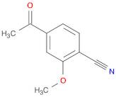 Benzonitrile, 4-acetyl-2-methoxy-