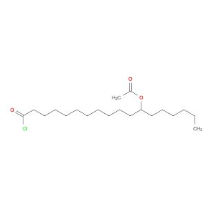 Octadecanoyl chloride, 12-(acetyloxy)-