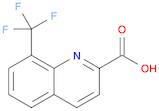 2-Quinolinecarboxylic acid, 8-(trifluoromethyl)-