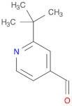 4-Pyridinecarboxaldehyde, 2-(1,1-dimethylethyl)-