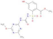 Benzoic acid, 4-hydroxy-2-[[[[(4-methoxy-6-methyl-1,3,5-triazin-2-yl)amino]carbonyl]amino]sulfonyl…