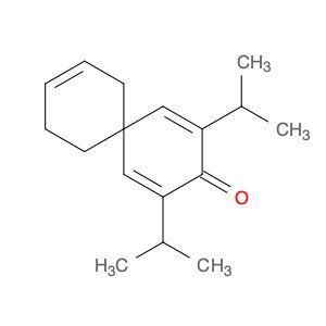Spiro[5.5]undeca-1,4,8-trien-3-one, 2,4-bis(1-methylethyl)-