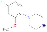 Piperazine, 1-(4-fluoro-2-methoxyphenyl)-