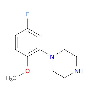 1-(5-fluoro-2-methoxyphenyl)piperazine