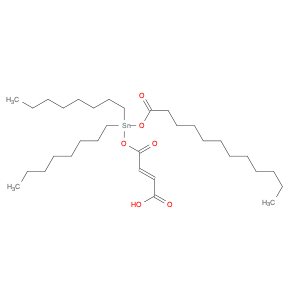 2-Butenoic acid, 4-[[dioctyl[(1-oxododecyl)oxy]stannyl]oxy]-4-oxo-, (Z)- (9CI)