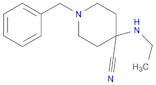 4-Piperidinecarbonitrile, 4-(ethylamino)-1-(phenylmethyl)-