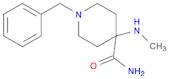 4-Piperidinecarboxamide, 4-(methylamino)-1-(phenylmethyl)-