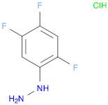 Hydrazine, (2,4,5-trifluorophenyl)-, hydrochloride (1:1)