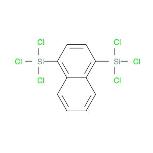 Naphthalene, 1,4-bis(trichlorosilyl)-