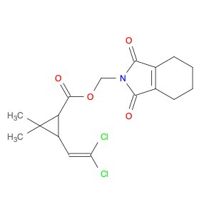 Cyclopropanecarboxylic acid, 3-(2,2-dichloroethenyl)-2,2-dimethyl-, (1,3,4,5,6,7-hexahydro-1,3-dio…