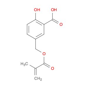 2-Hydroxy-5-[[(2-methyl-1-oxo-2-propen-1-yl)oxy]methyl]benzoic acid
