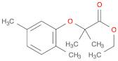 Propanoic acid, 2-(2,5-dimethylphenoxy)-2-methyl-, ethyl ester