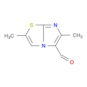 Imidazo[2,1-b]thiazole-5-carboxaldehyde, 2,6-dimethyl-