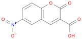 2H-1-Benzopyran-3-carboxylic acid, 6-nitro-2-oxo-