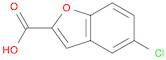 2-Benzofurancarboxylic acid, 5-chloro-