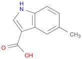 1H-Indole-3-carboxylic acid, 5-methyl-