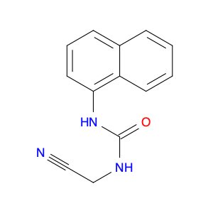 Urea, N-(cyanomethyl)-N'-1-naphthalenyl-