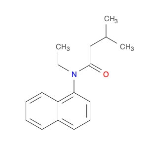 Butanamide, N-ethyl-3-methyl-N-1-naphthalenyl-