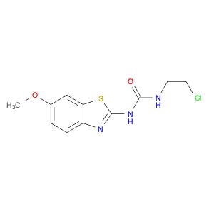 Urea, N-(2-chloroethyl)-N'-(6-methoxy-2-benzothiazolyl)-