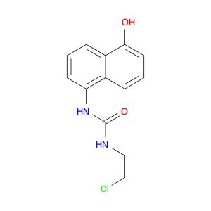 Urea, N-(2-chloroethyl)-N'-(5-hydroxy-1-naphthalenyl)-